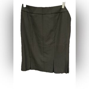 Black Skirt NWT work church Ann Taylor loft ladies women’s modest lined size 8